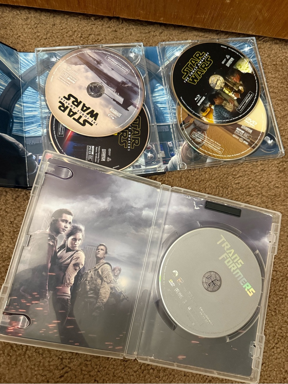 Star Wars & Transformers DVD Movie Collection